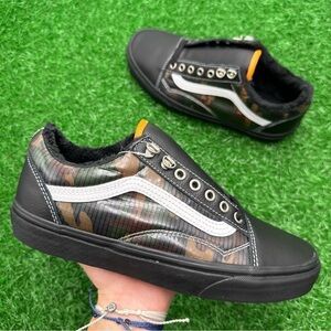Brand New Vans Old Skool Mte Black / Camo